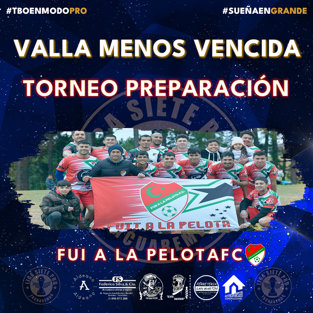 Valla Menos Vencida- Torneo Preparación