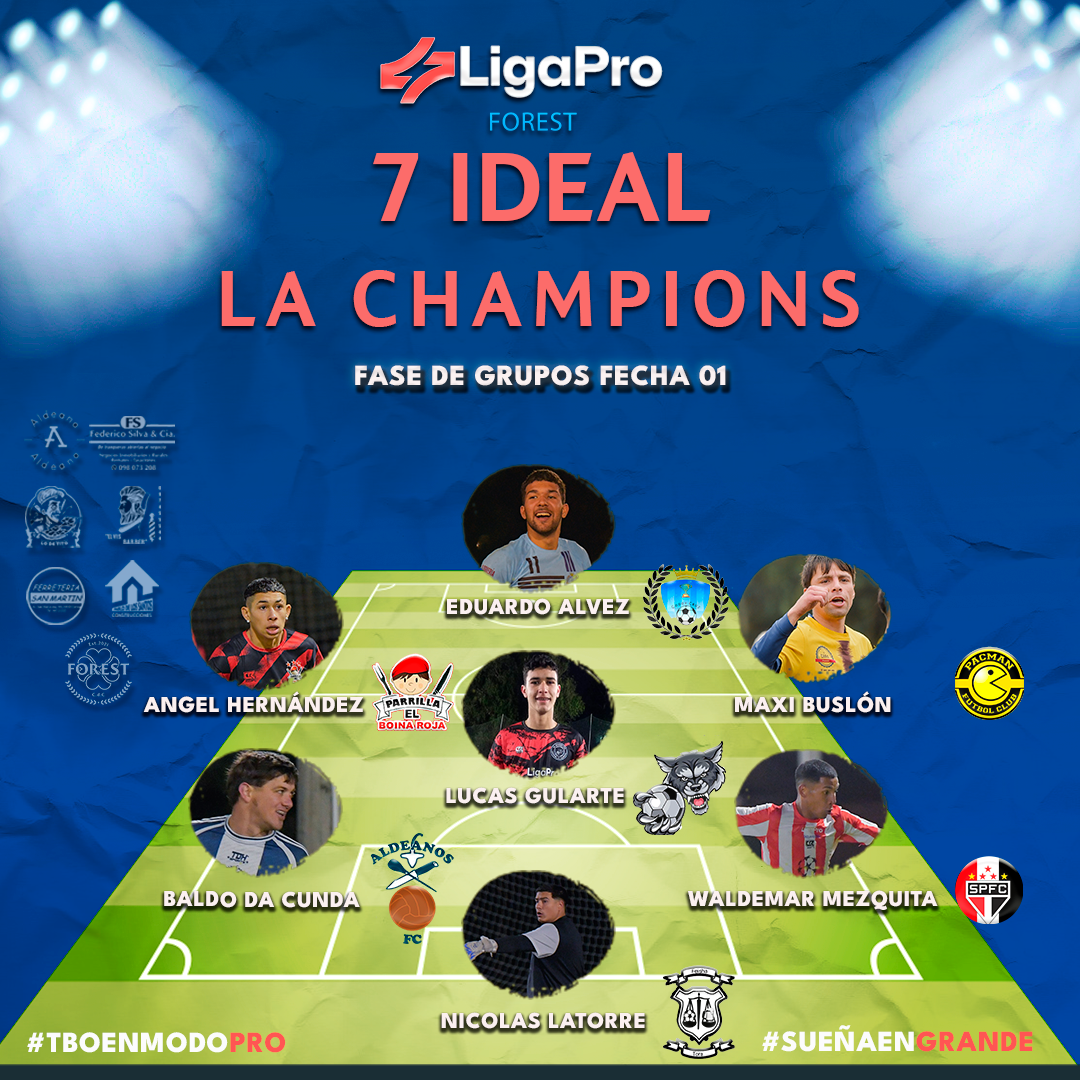 7 IDEAL LA CHAMPIONES FECHA 1