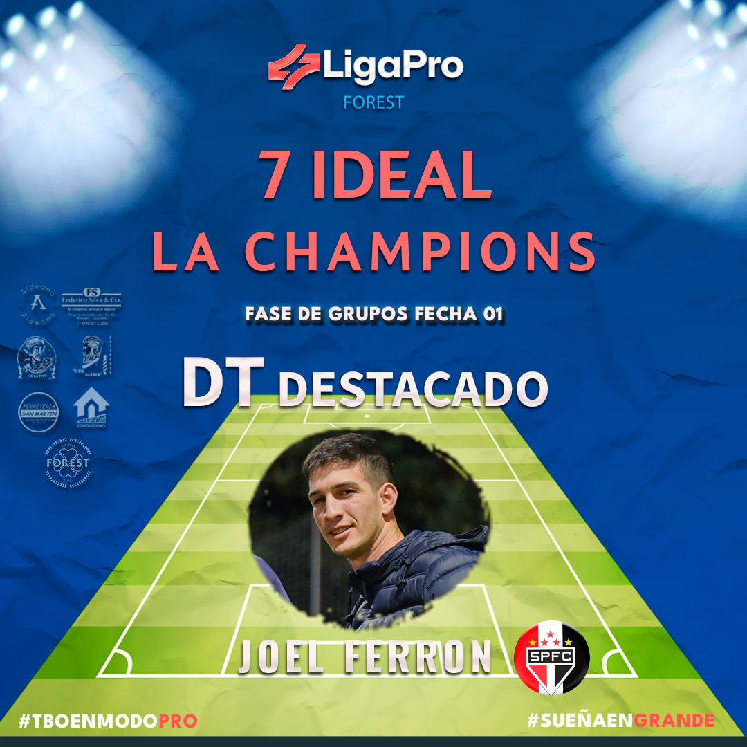 DT DE LA SEMANA.  LA CHAMPIONS FECHA 1